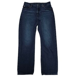 Levi Strauss 501 90s Dark Wash Straight Leg Jeans Mens Size W30 L29